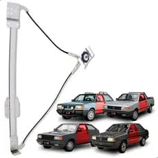 Máquina Vidro Manual Lado Esquerdo Motorista Volkswagen Gol Parati Saveiro Voyage 2 Portas 1987 a 1996