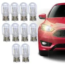 Conjunto 10 Lâmpadas W21/5W 7515 12V 21/5W 2 Polos W3x16q Freio e Posição Osram Original 440/35LM