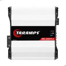 Módulo Taramps MD 3000.1 1 Ohm, 1 Canal, 3000W RMS, Full Range, Bass Boost, Crossover HPF/LPF, Classe D