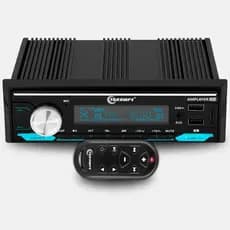 Som Taramps Amplayer G2 Rádio Bluetooth SD USB FM RGB 400W RMS 4 Canais Compacto 1 DIN