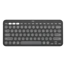 Teclado Sem Fio Logitech Pebble Keys 2 K380s Bt Eusb Grafite