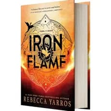 Iron Flame - Yarros Rebecca Fantasy Novel Em Inglês, Capa Dura