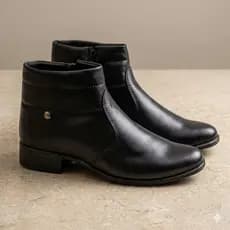 Bota Coturno Feminino Montaria Casual Cano Curto Conforto