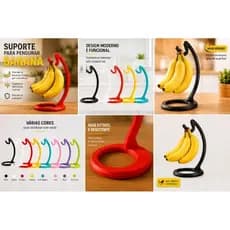 Suporte para Pendurar Banana  Evita amassar as frutas