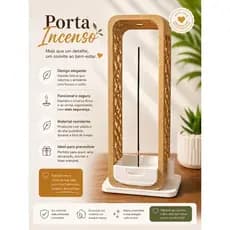 Porta Incenso Decorativo ModernoDeixe seu ambiente mais leve, perfumado e cheio de boas energias
