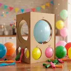 Medidor de Balões Balão Bexigas Redondo Mdf Para Decoração Festas Aniversários Eventos