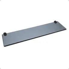 Prateleira Porta Shampoo - Vidro - 40x10cm (Linha Black)
