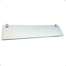 Prateleira de Vidro 8mm 40x10cm – Banheiro, Cozinha e Lavabo