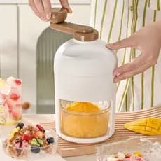 Máquina de gelo raspado manual alho raspado casa pequena máquina de gelo raspado triturador de gelo produto mais vendido