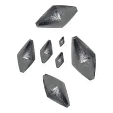 Chumbada De Pesca Oliva 2,5 Gramas 50 Uni + Brinde