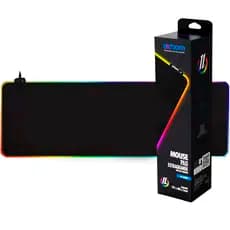 Mouse Pad Gamer Grande Speed Borda Led 7 Cores Rgb Impermeável 300mm X 800mm