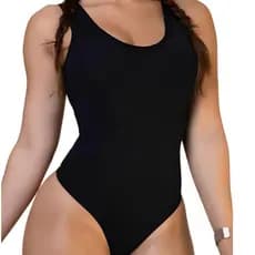 Maio Body Feminino Natação Piscina e Praia Suplex com Forro Tamanho - P,M,G,GG