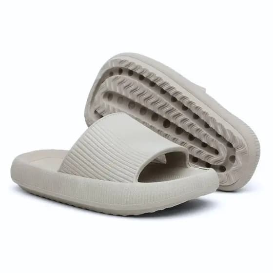 nuvem Chinelo macios sapatos de plataforma antiderrapante para casa