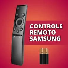 Controle Compatível Com Samsung Smart TV Com Ou Sem Pilhas - Escolha Seu Kit