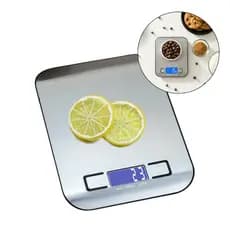 Mini Balança Digital De Cozinha Alta Precisão Suporta Até 10Kg Fitness Receitas