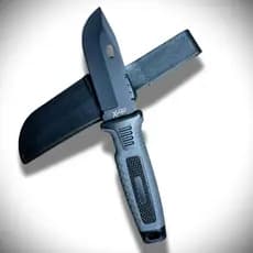 Faca tatica estilo do Rambo para caça Pesca Camping Sobrevivência Com Bainha com clip de cinto