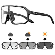 Óculos de ciclismo fotocromático com suporte para clip de lente de grau esportes ao Ar livre SCVCN UV400