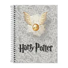 Caderno Harry Potter 1,10 ou 20 Matérias Capa Luxo