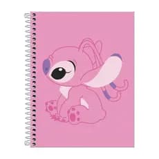 Caderno Lilo Stich 1,10 ou 20  Matérias Capa Dura