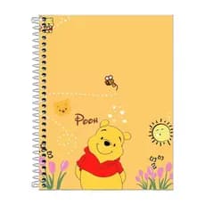 Caderno Ursinho Poh 1,10 ou 20 Matérias