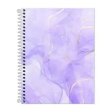 Caderno Roxo 1,10 ou 20 Matérias Escolar Capa Dura