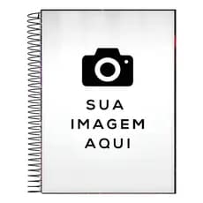 Caderno Sua Foto Aqui 1,10 ou 20 Matérias Capa Dura