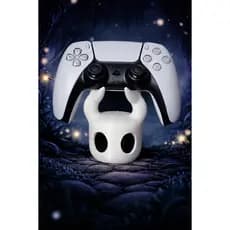 Suporte Controle | Hollow Knight 3D Branco | Porta Controle Gamer PS5, PS4, XBOX, Suporte controle, Decoração Gamer