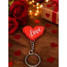 Chaveiro Coração Love AntiStress Dia dos Namorados Fidget 3D Impressão 3D PLA