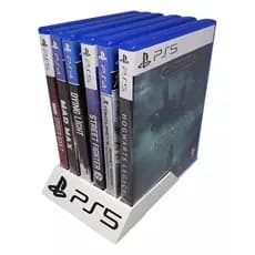 Suporte Organizador Para 6 Jogos Do Ps5 - Playstation 5