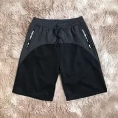 Bermudas Moletom Masculino Com Elastano Bolsos Com Zíper Faixa Elástica Na Cintura H-914 H-01 Dk-508 S0322 S0319 P2099