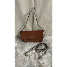 Bolsa Feminina Alça Transversal Removível Festa Inverno Neutra Zíper
