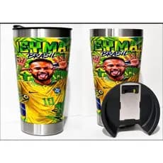 Copo Personalizados Copa do Mundo Brasil Estampado Hexa