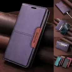 Flip Caso De Couro Para Samsung Galaxy S26 S25 S24 S23 S22 Ultra Plus S24 S25 FE Livro Magnético Carteira Cartão Telefon