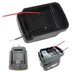 Adaptador De Roda Elétrica Para Baterias De Íon-Lítio Makita 14.4-18V , Suporte De Base Adaptadora De Conector De Montag