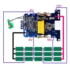 Caixa De Bateria De Íon-Lítio Bl1830 , Proteção De Carregamento , Placa De Circuito , Etiqueta Para Makita 18V 3.0Ah 5.0