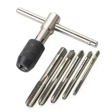 Conjunto profissional de chave de catraca com alça em T ajustável M3-M8 M6 ferramentas