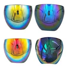 Óculos De Proteção Facial Sol Transparente Anti-Nevoeiro Respingo Máscara Protetora Rosto Cheio Coberto De Segurança