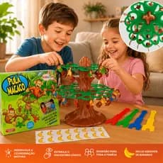 Brinquedo Infantil Pula Macaco Jogo Educativo Interativo Para Crianças