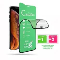 Película De Gel Hidrogel Cerâmica 3D Flexível iPhone Plus Pro Max 7 8 X Xs Xr 11 12 13 14 15 16 17 Promax