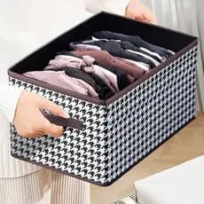 Caixa De Armazenamento De Roupas Arrumados Grade Para Íntimas E Calças WL - 2379