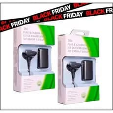 Kit 2 Bat. Recarregável Para Xbox 360 Substitua Pilhas