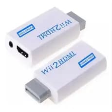 Adaptador Áudio Vídeo Conversor Nintendo Wii Para Cabo Hdmi