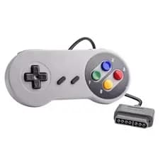 Controle Compatível Com Super Nintendo Joystick Snes