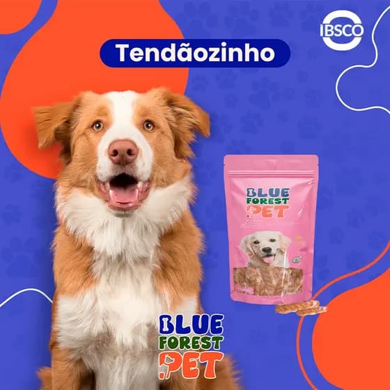 Petisco Blue Forest Pet Tendãozinho para Cães 4 Unidades por pacote.