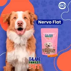 Petisco Blue Forest Pet Nervo Flat para Cães 4 Unidades por pacote.