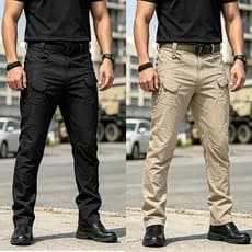 Calça Tática Masculina com Tecido Ripstop - Impermeável, Resistente e para Trilhas