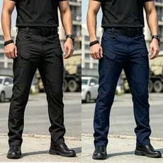 Calça Cargo Militar Masculino Tatica Rip Stop Prova de Vento e Água Calça Tática com Bolsos Múltiplos