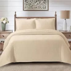 Colcha Jolitex Bouti Magnifique Casal Bege Angorá 2,20m x 2,40m
