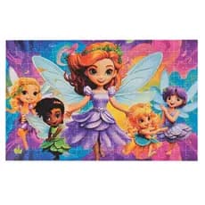 Quebra Cabeça Infantil Fadas 160 Peças Educativo Mini Toys