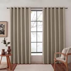 Cortina Oxford Liso Para Sala e Quarto 3,00 x 2,80m  Moderna Para Varão Decoração Várias cores